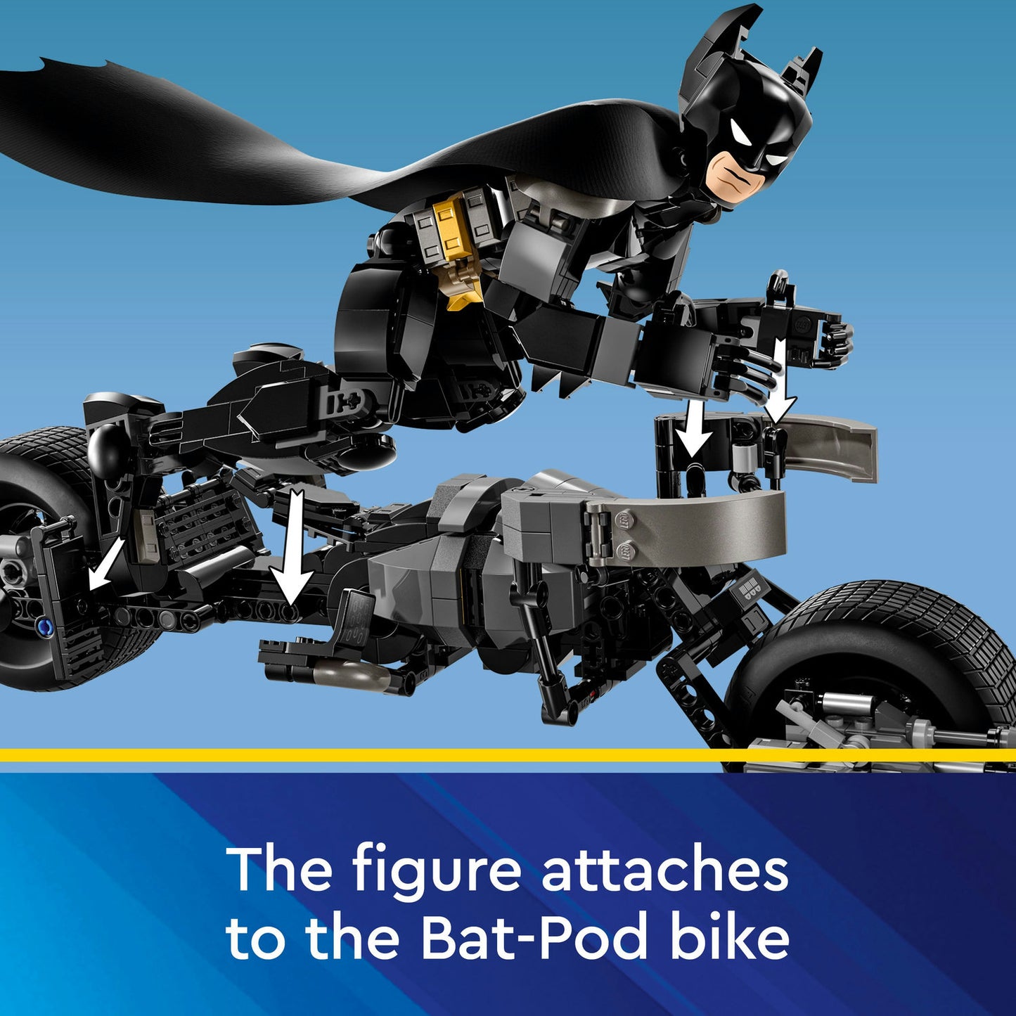 76273 LEGO Super Heroes Batman™ Construction Figure and the Bat Pod Bike