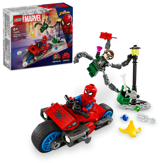 76275 LEGO Super Heroes Motorcycle Chase: Spider Man vs. Doc Ock