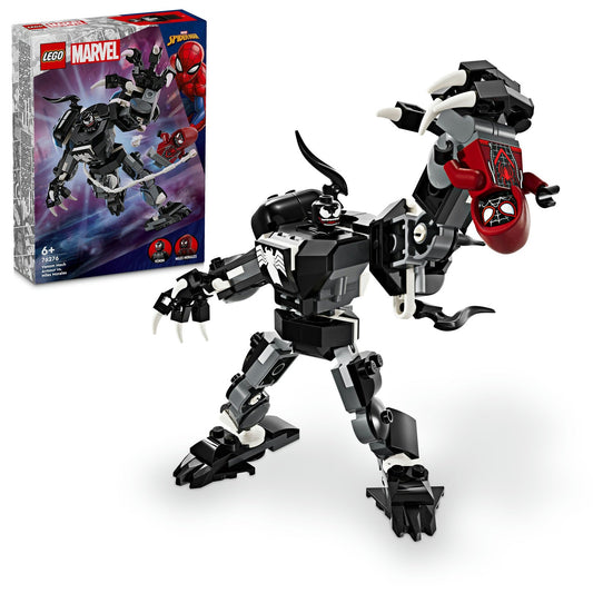 76276 LEGO Super Heroes Venom Mech Armor vs. Miles Morales