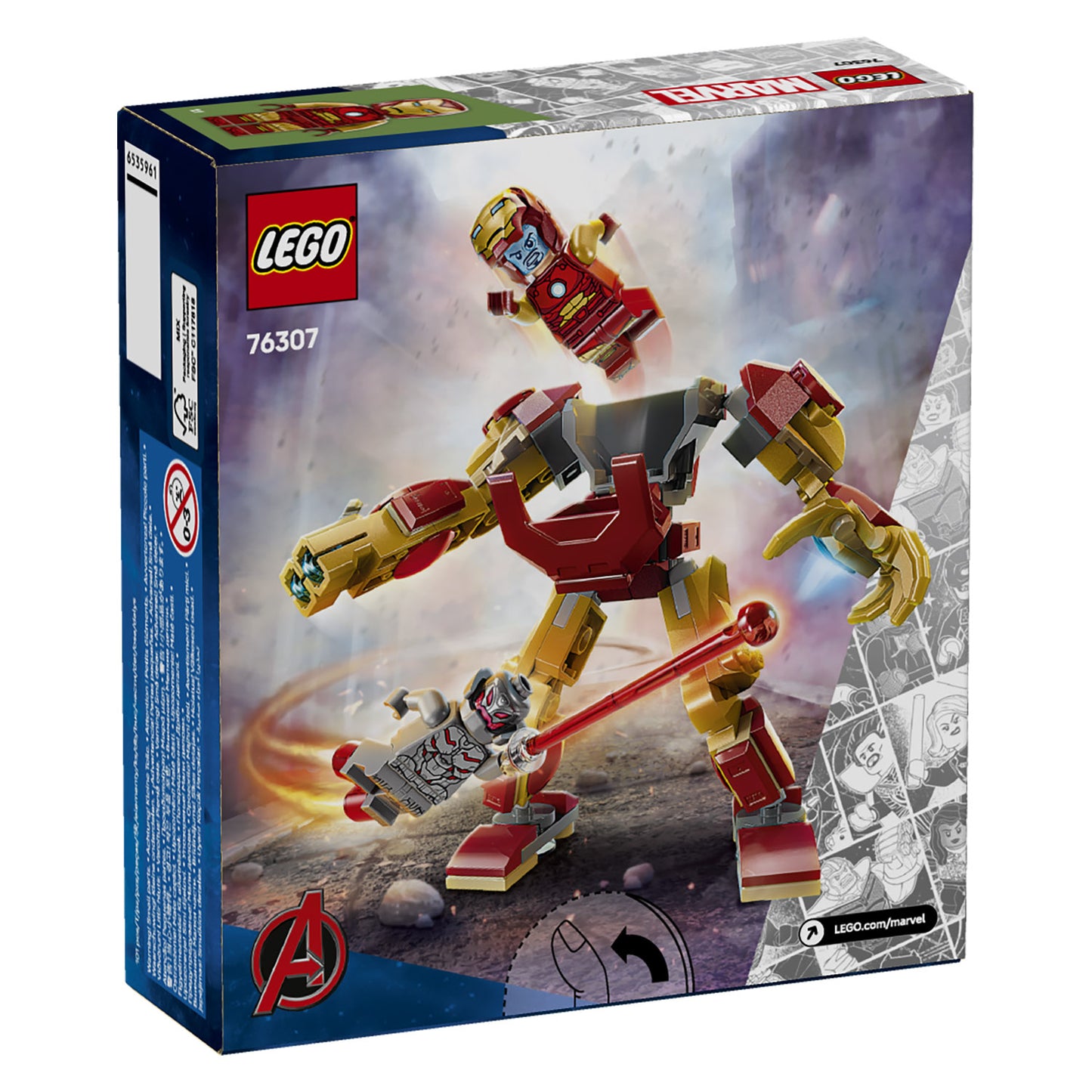 76307 LEGO Super Heroes Iron Man Mech vs. Ultron