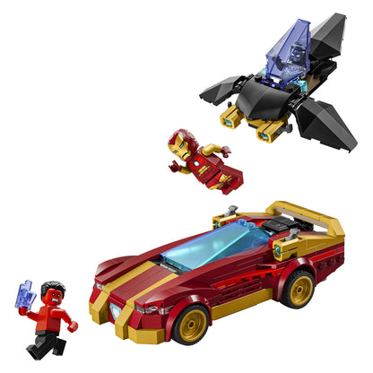 76310 LEGO Super Heroes Iron Man Car & Black Panther vs. Red Hulk