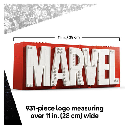 76313 LEGO Super Heroes MARVEL Logo & Minifigures