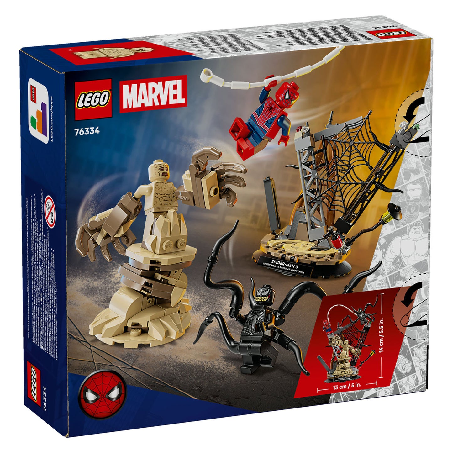 76334 LEGO Super Heroes Epic Battle: Spider-Man vs. Sandman
