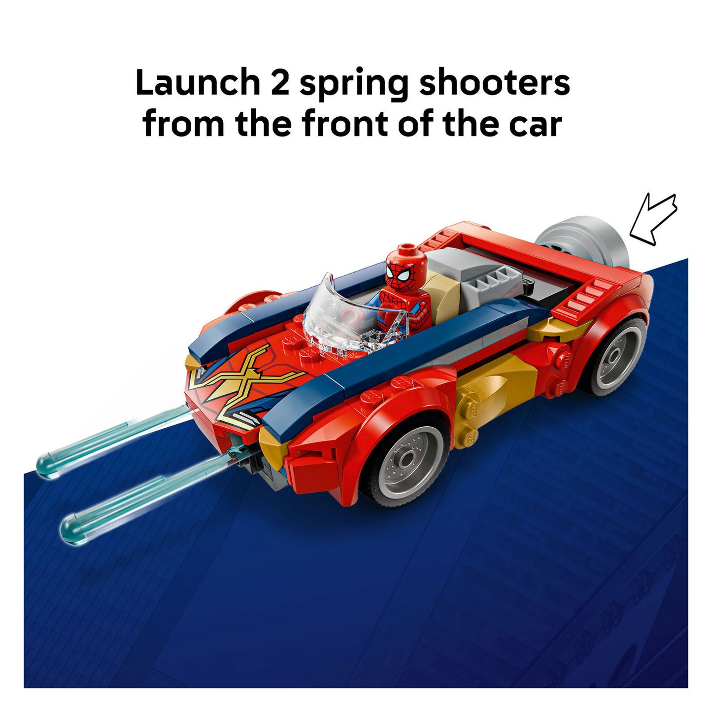 76336 LEGO Super Heroes Spider-Man Car vs. Venomized Wolverine