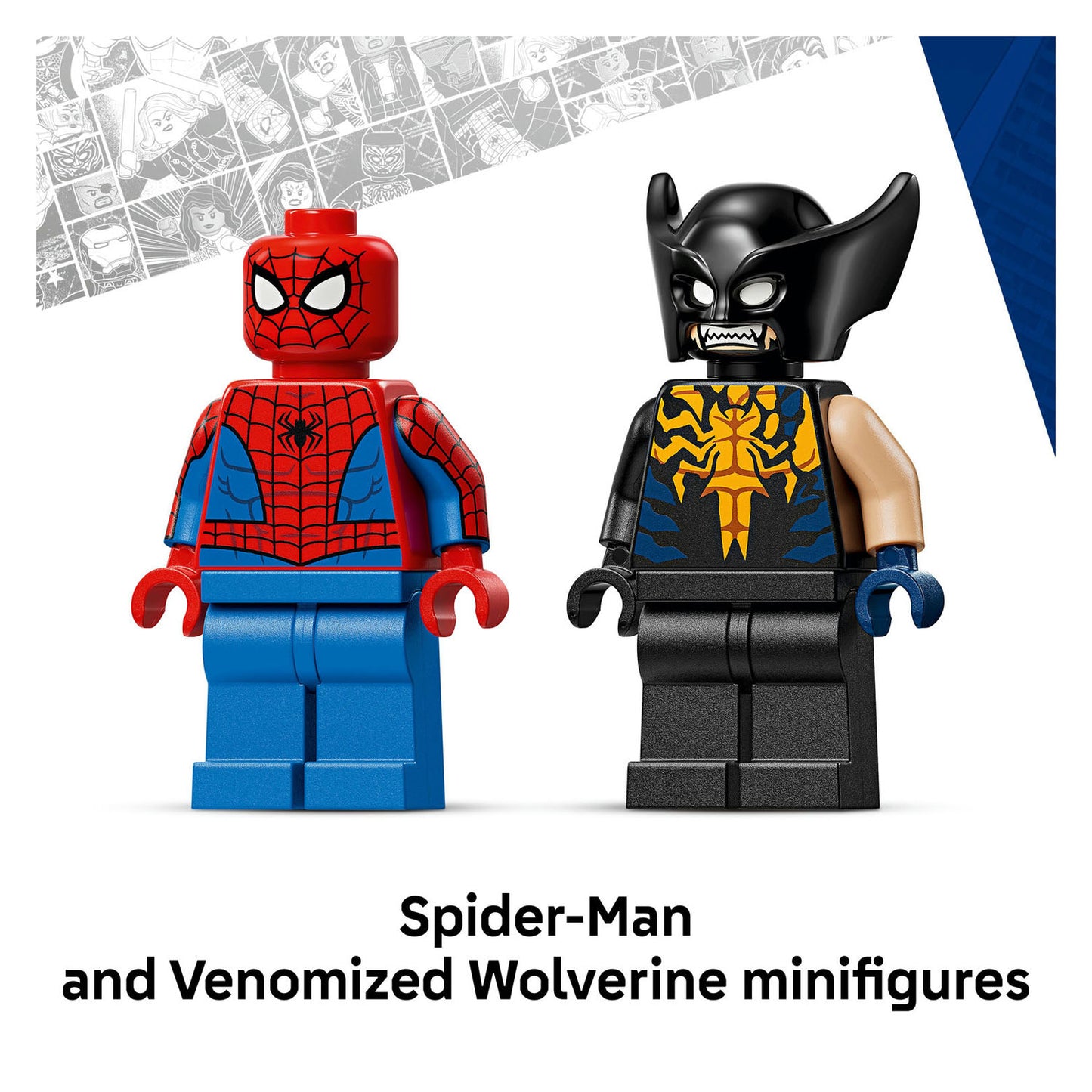 76336 LEGO Super Heroes Spider-Man Car vs. Venomized Wolverine