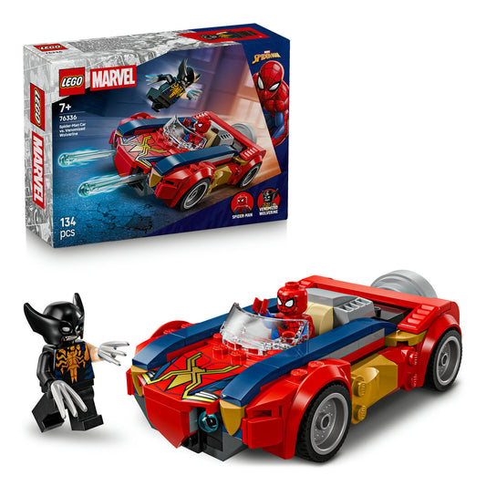 76336 LEGO Super Heroes Spider-Man Car vs. Venomized Wolverine