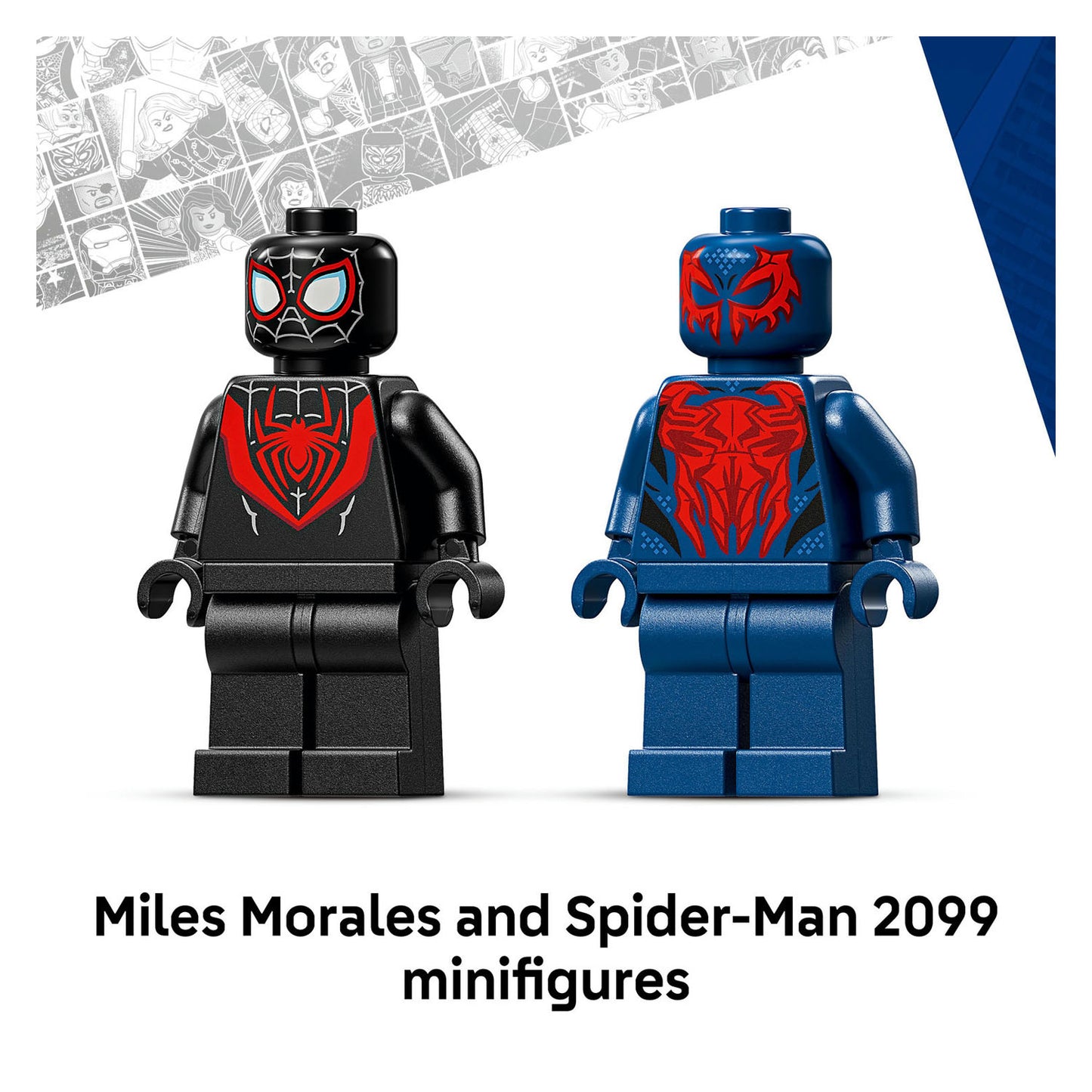 76337 LEGO Super Heroes Miles Morales Mech vs. Spider-Man 2099