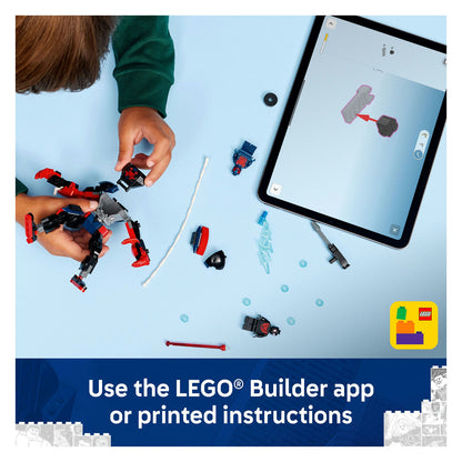 76337 LEGO Super Heroes Miles Morales Mech vs. Spider-Man 2099