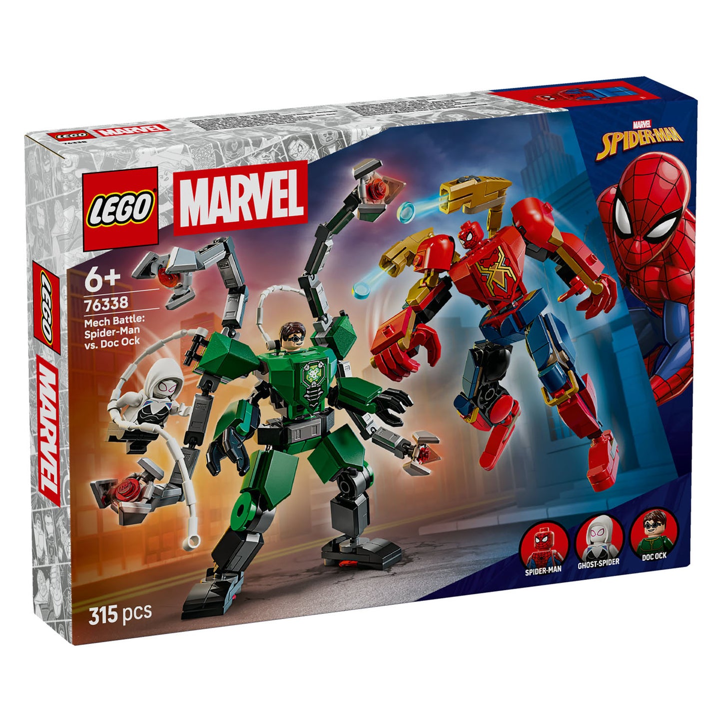 76338 LEGO Super Heroes Mech Battle: Spider-Man vs. Doc Ock