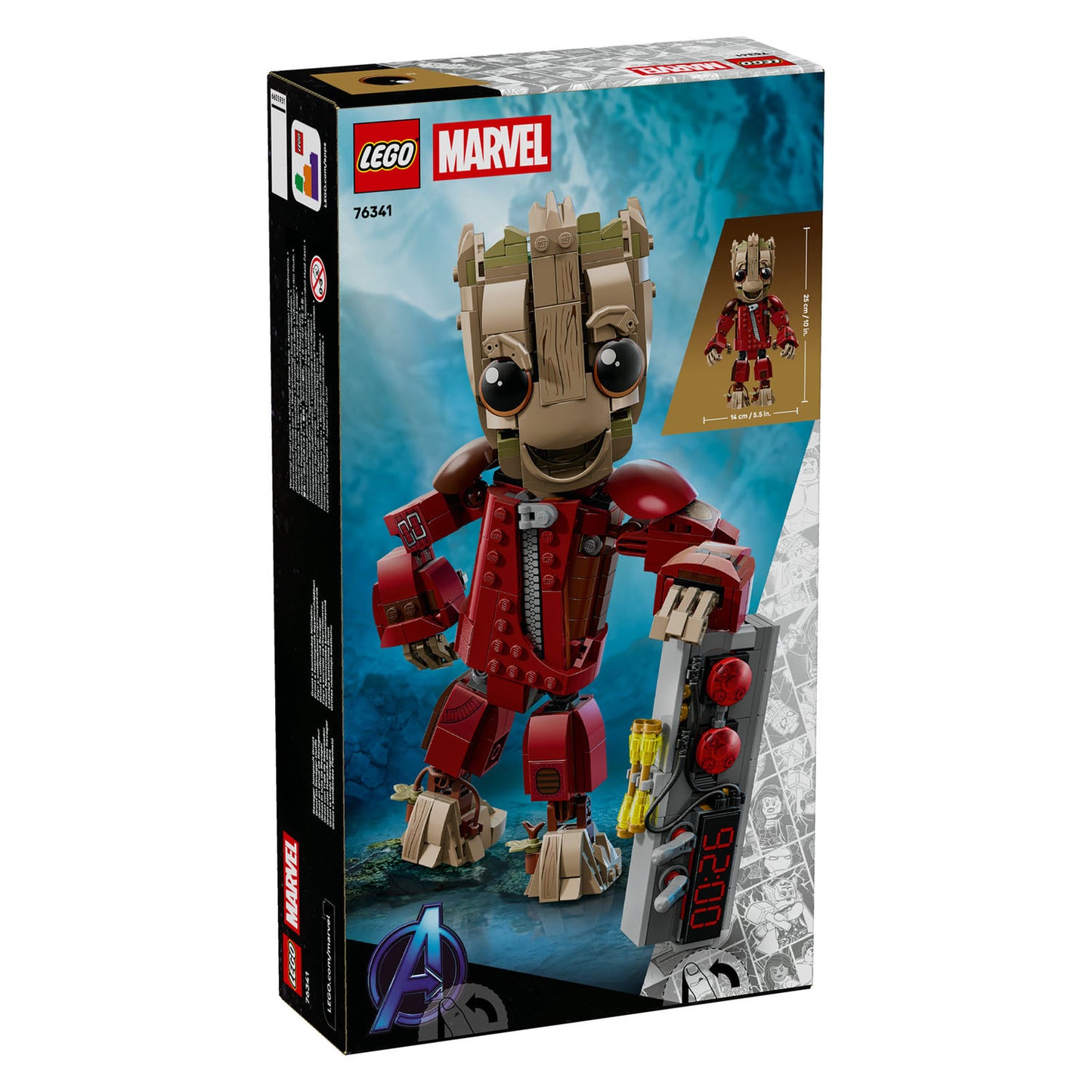 76341 LEGO Super Heroes Ravager Jumpsuit Groot