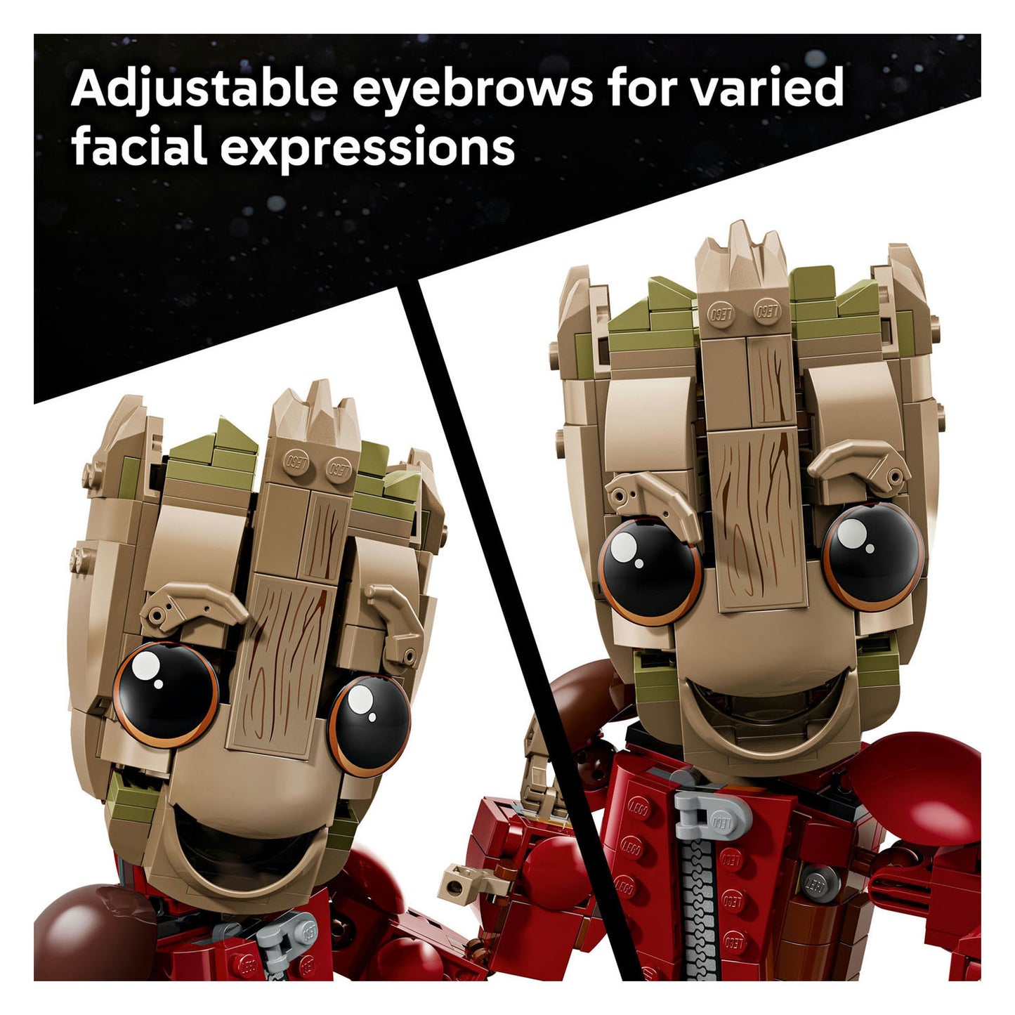 76341 LEGO Super Heroes Ravager Jumpsuit Groot