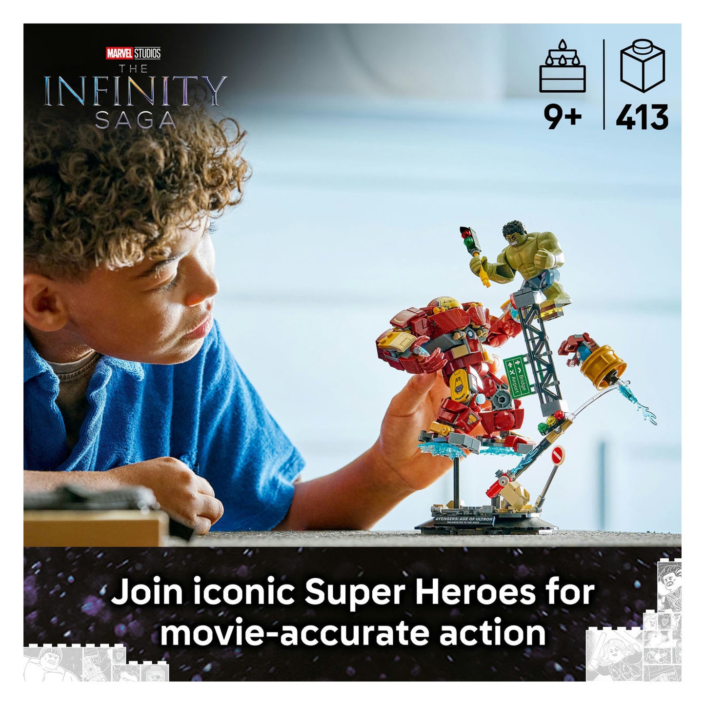 76343 LEGO Super Heroes Epic Battle: Hulkbuster vs. The Hulk