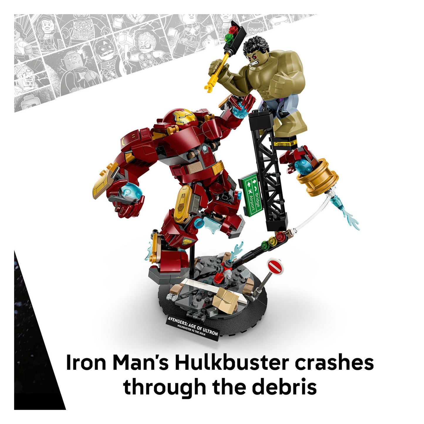76343 LEGO Super Heroes Epic Battle: Hulkbuster vs. The Hulk