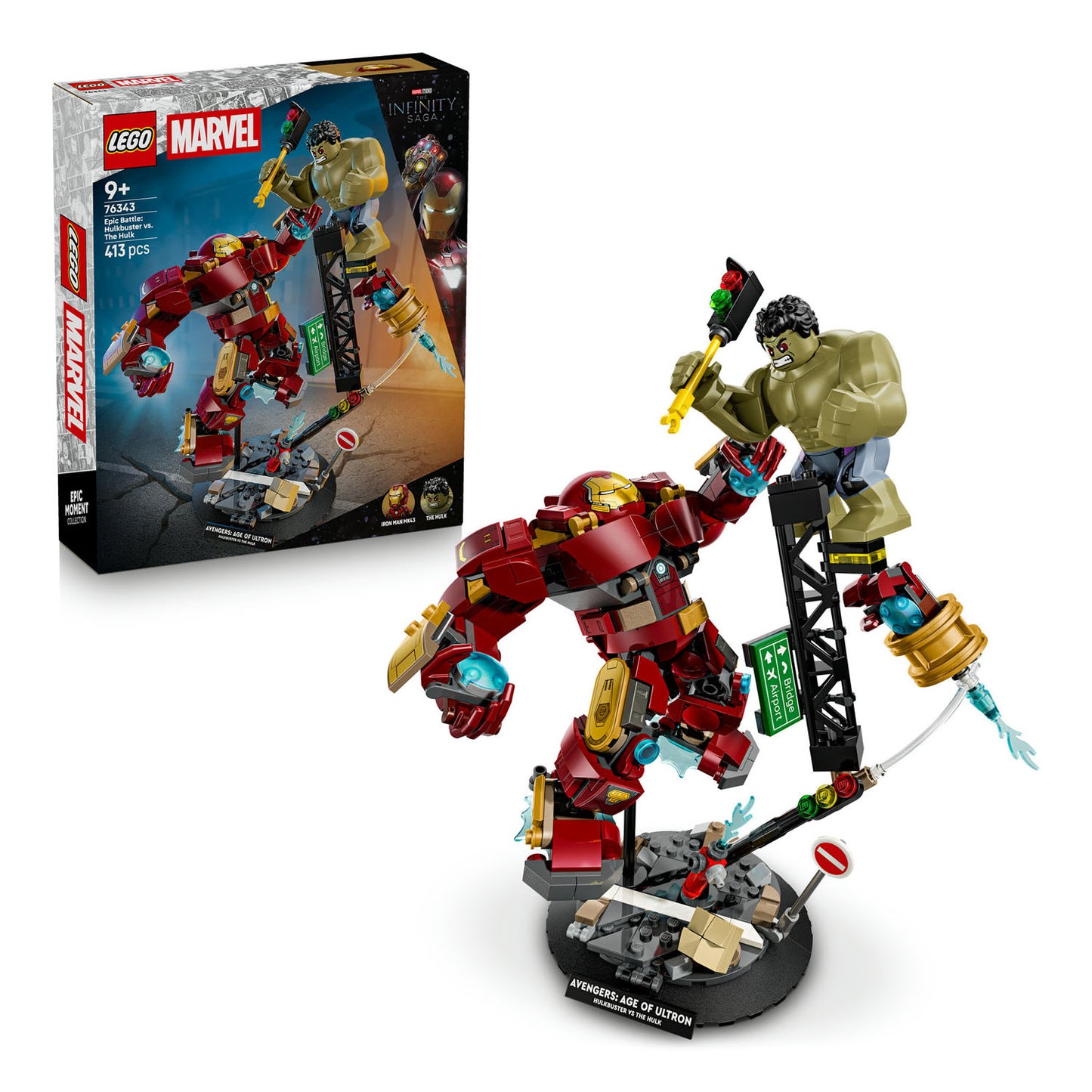 76343 LEGO Super Heroes Epic Battle: Hulkbuster vs. The Hulk