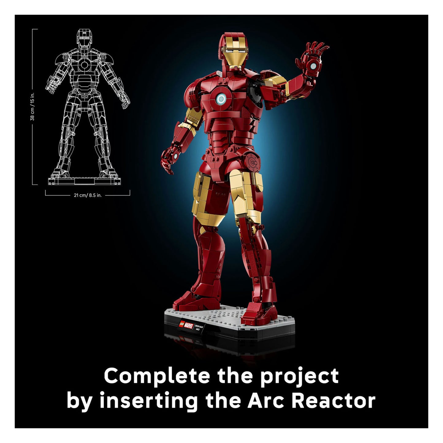 76344 LEGO Super Heroes Iron Man Mark 3 Collectors' Edition