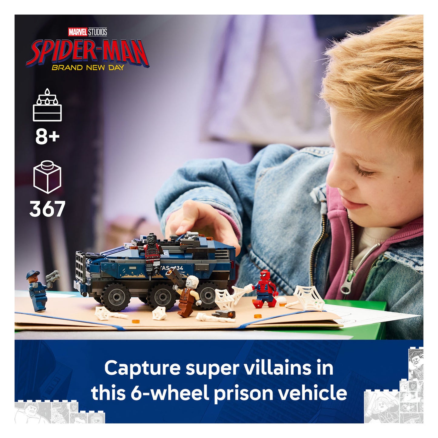 76349 Spider-Man Prison Transport Chase