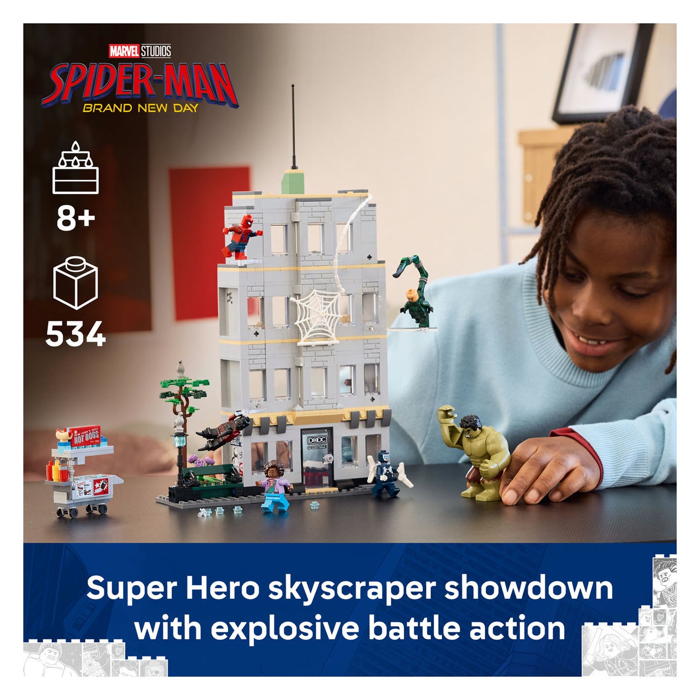 76350 Spider-Man vs. Hulk Epic Clash