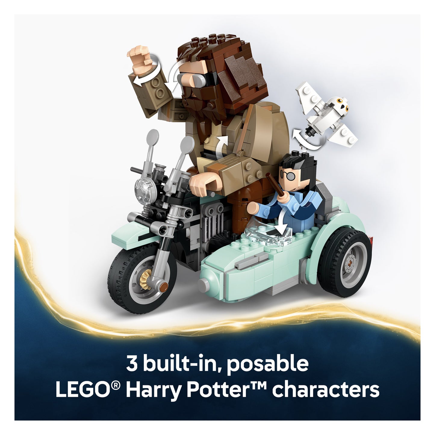 76443 LEGO Harry Potter TM Hagrid & Harry's Motorcycle Ride