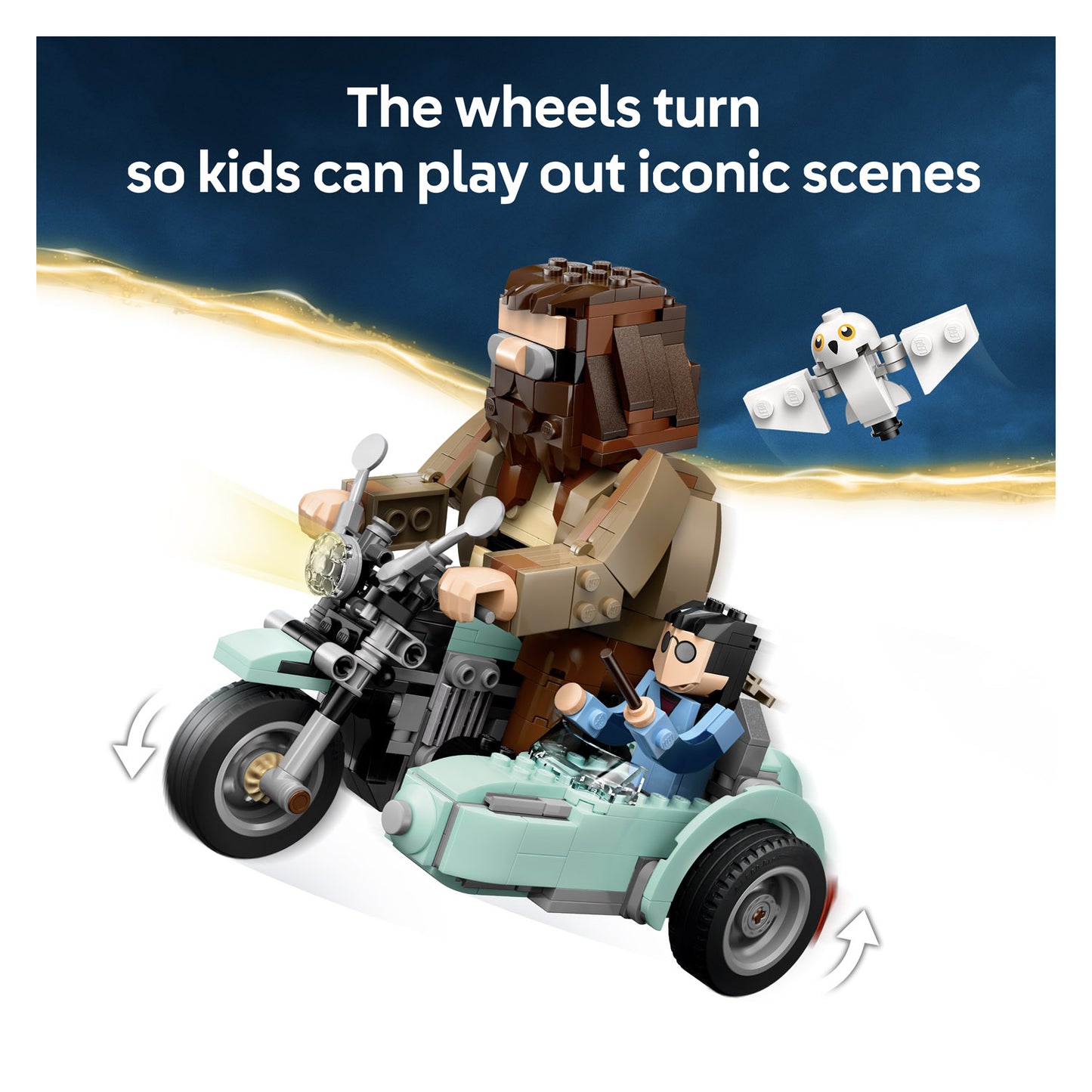 76443 LEGO Harry Potter TM Hagrid & Harry's Motorcycle Ride