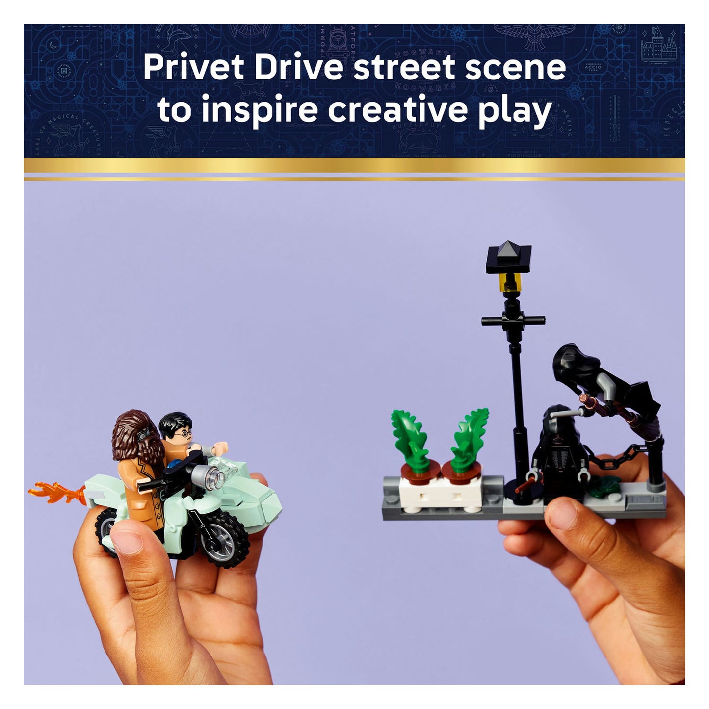 76459 LEGO Harry Potter TM Hagrid & Harry's Privet Drive Escape