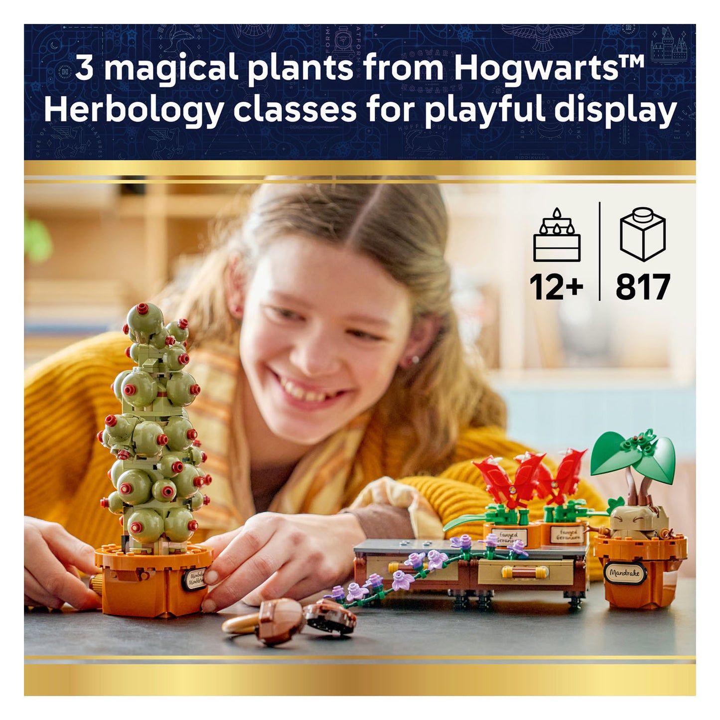 76474 Hogwarts™ Herbology Plants