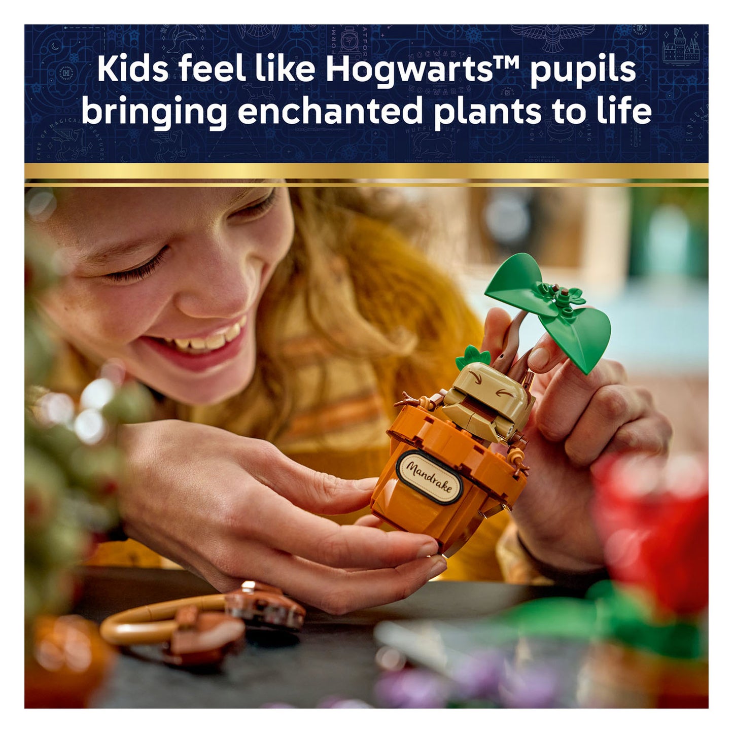 76474 Hogwarts™ Herbology Plants