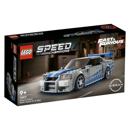 76917 LEGO Speed Champions 2 Fast 2 Furious Nissan Skyline GT R (R34)