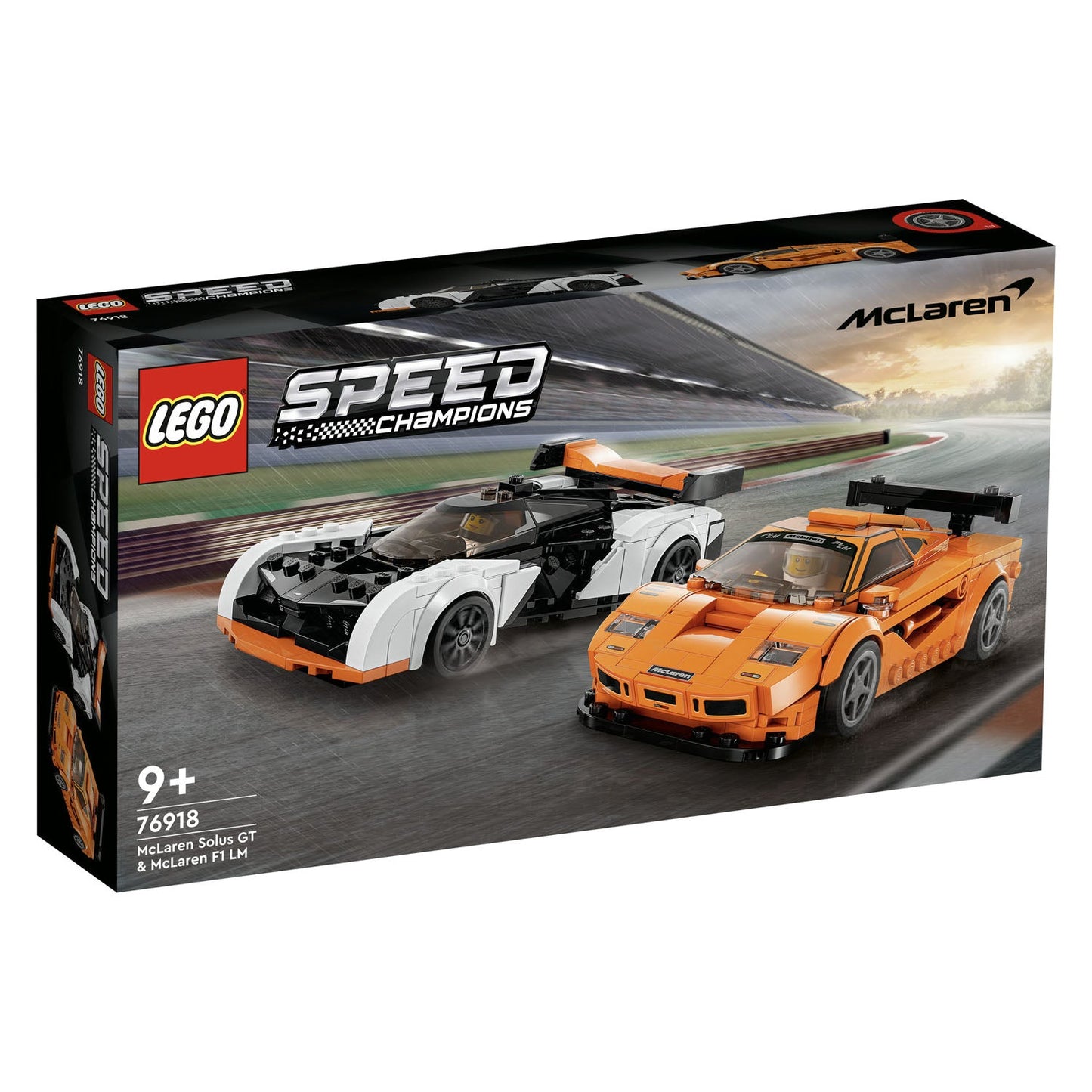 76918 LEGO Speed Champions McLaren Solus GT & McLaren F1 LM