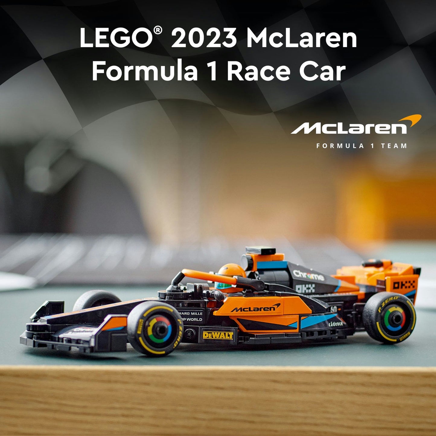 76919 LEGO Speed Champions 2023 McLaren Formula 1 Race Car