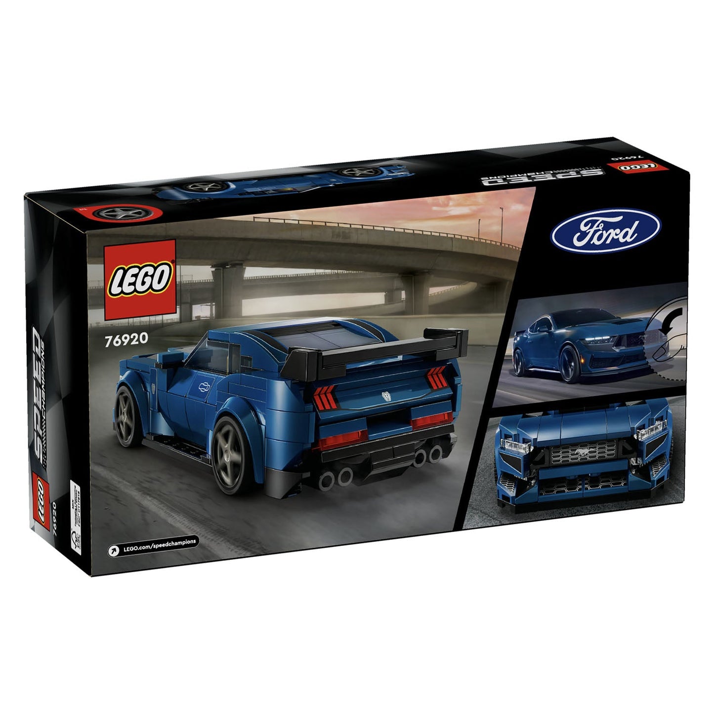 76920 LEGO Speed Champions Ford Mustang Dark Horse Sports Car