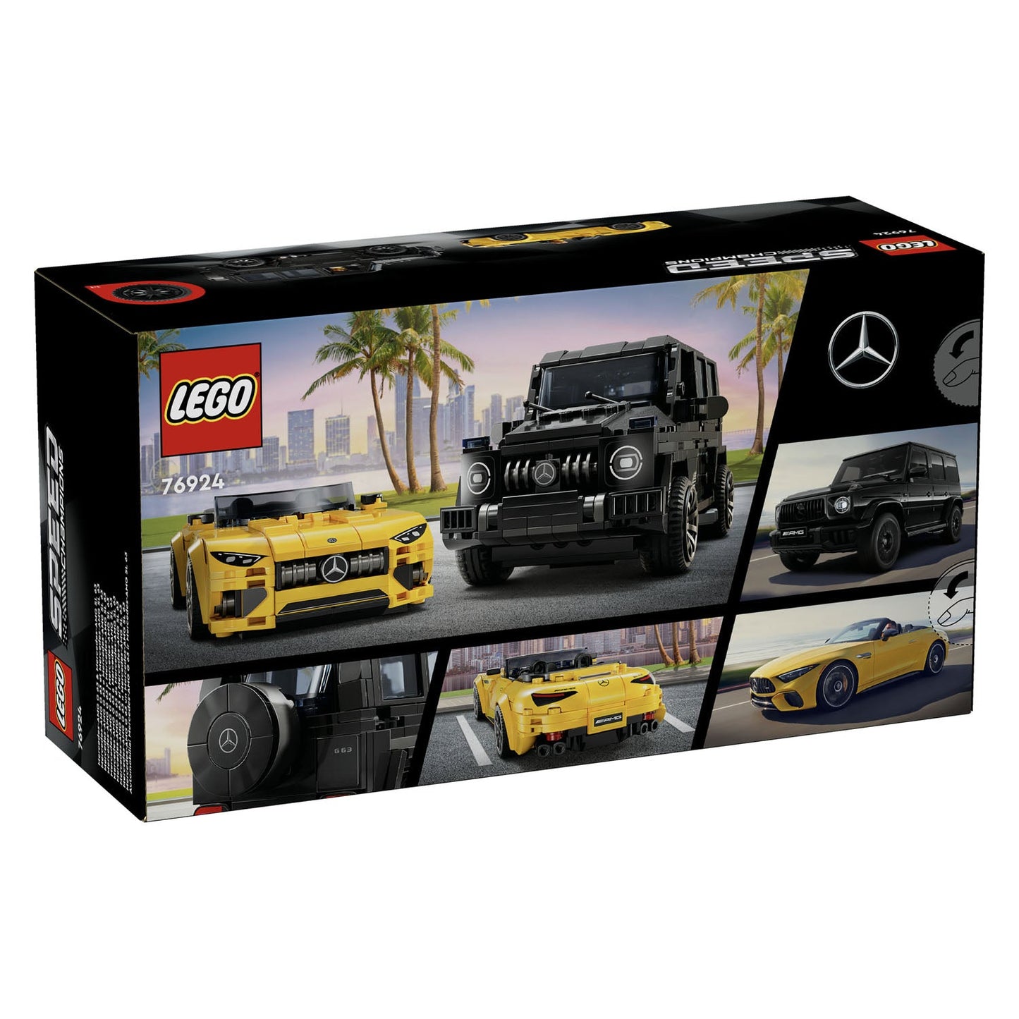 76924 LEGO Speed Champions Mercedes AMG G 63 & Mercedes AMG SL 63