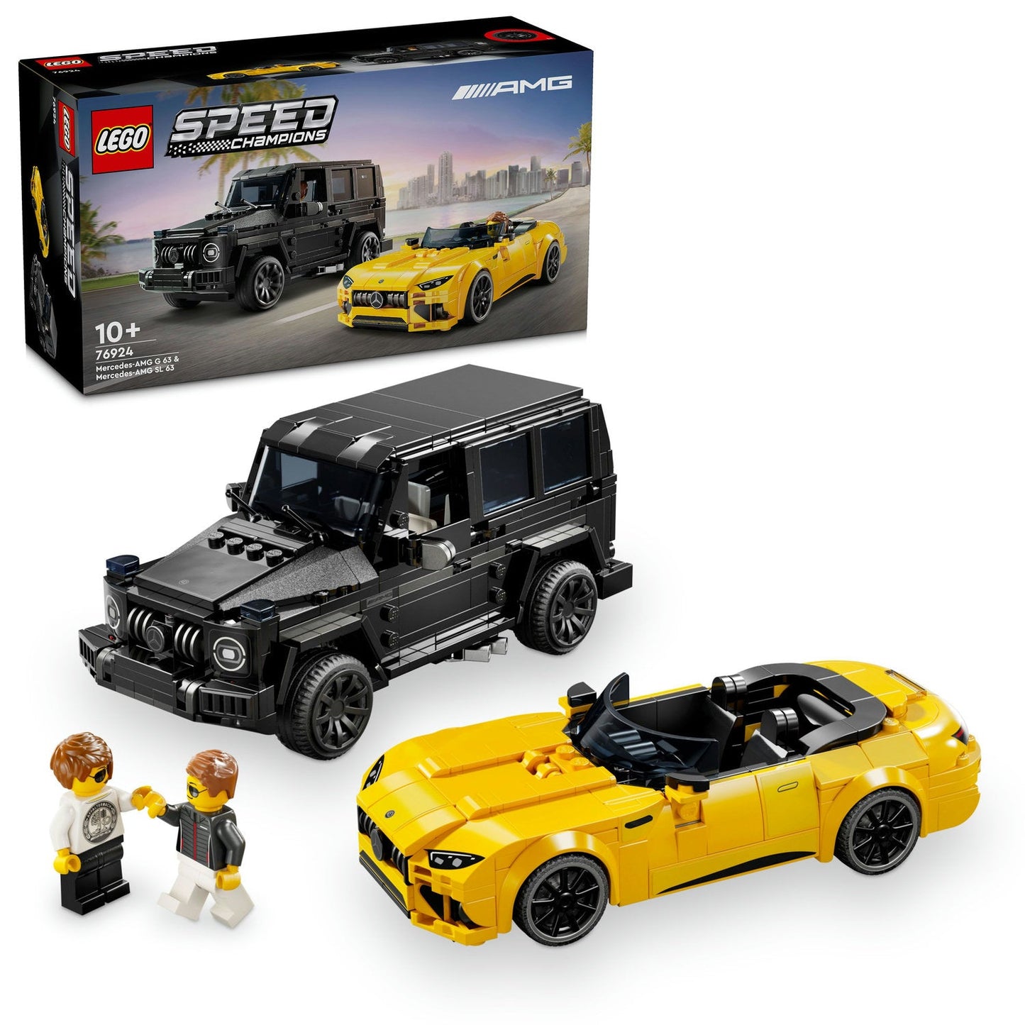 76924 LEGO Speed Champions Mercedes AMG G 63 & Mercedes AMG SL 63