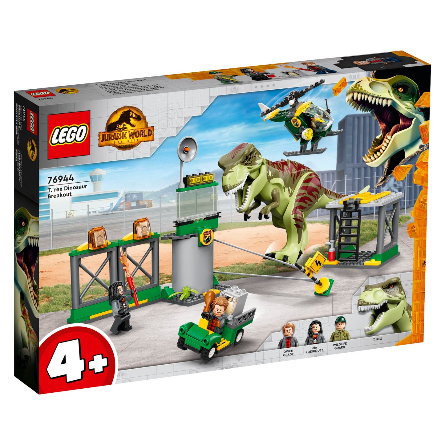 76944 LEGO Jurassic World T. rex Dinosaur Breakout