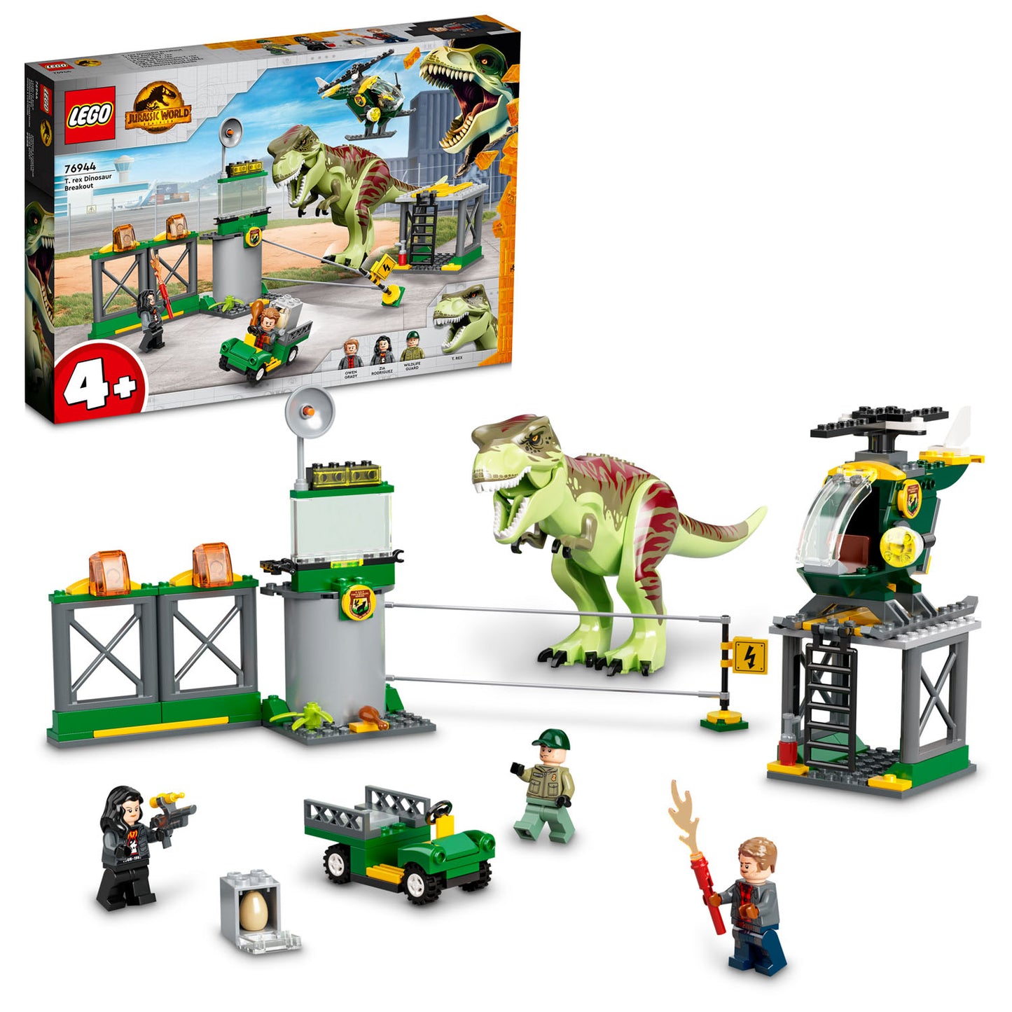 76944 LEGO Jurassic World T. rex Dinosaur Breakout