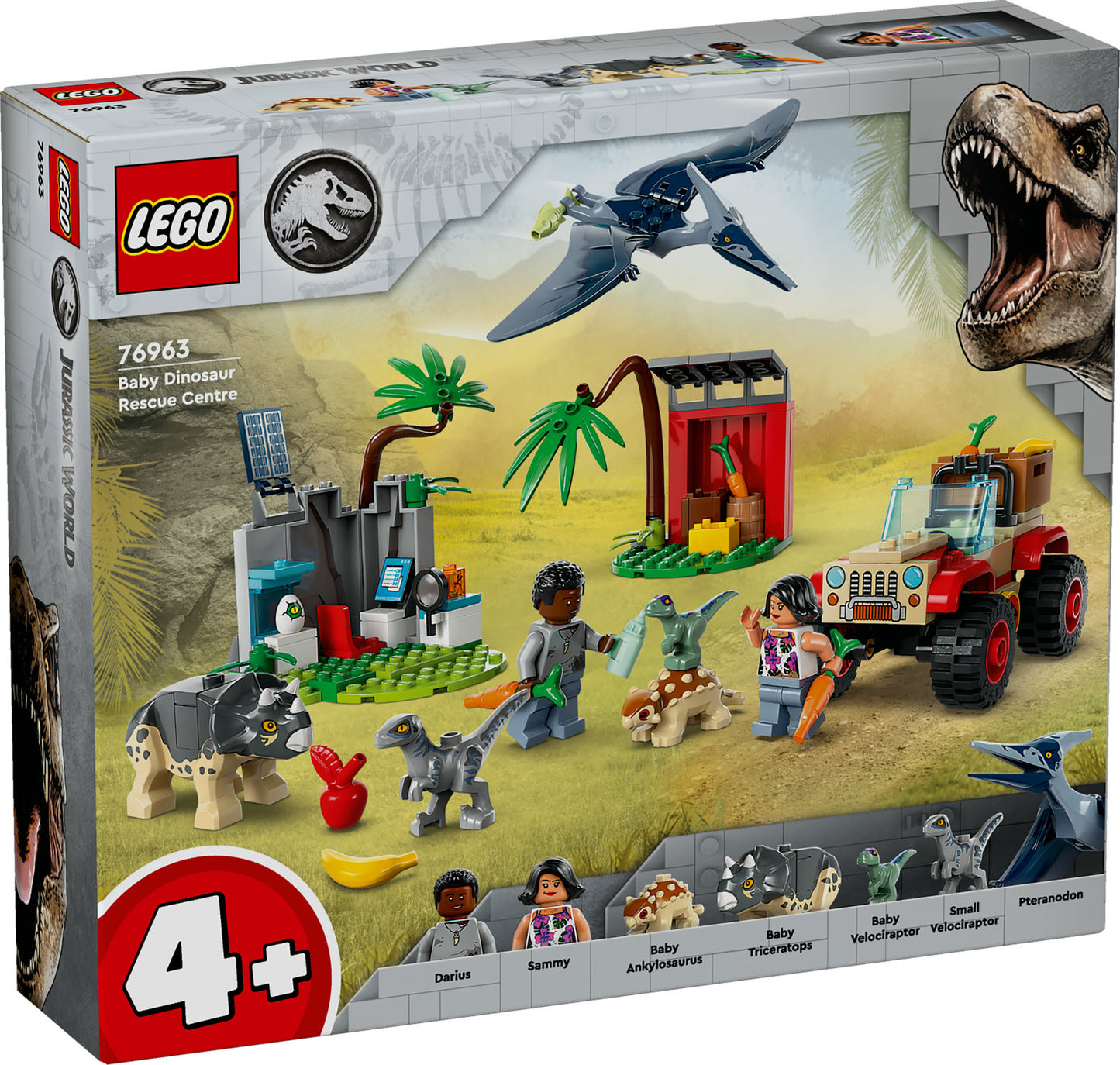 76963 LEGO Jurassic World Baby Dinosaur Rescue Center