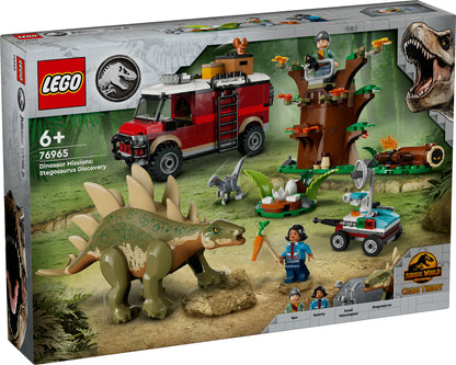 76965 LEGO Jurassic World Dinosaur Missions: Stegosaurus Discovery