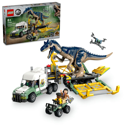 76966 LEGO Jurassic World Dinosaur Missions: Allosaurus Transport Truck