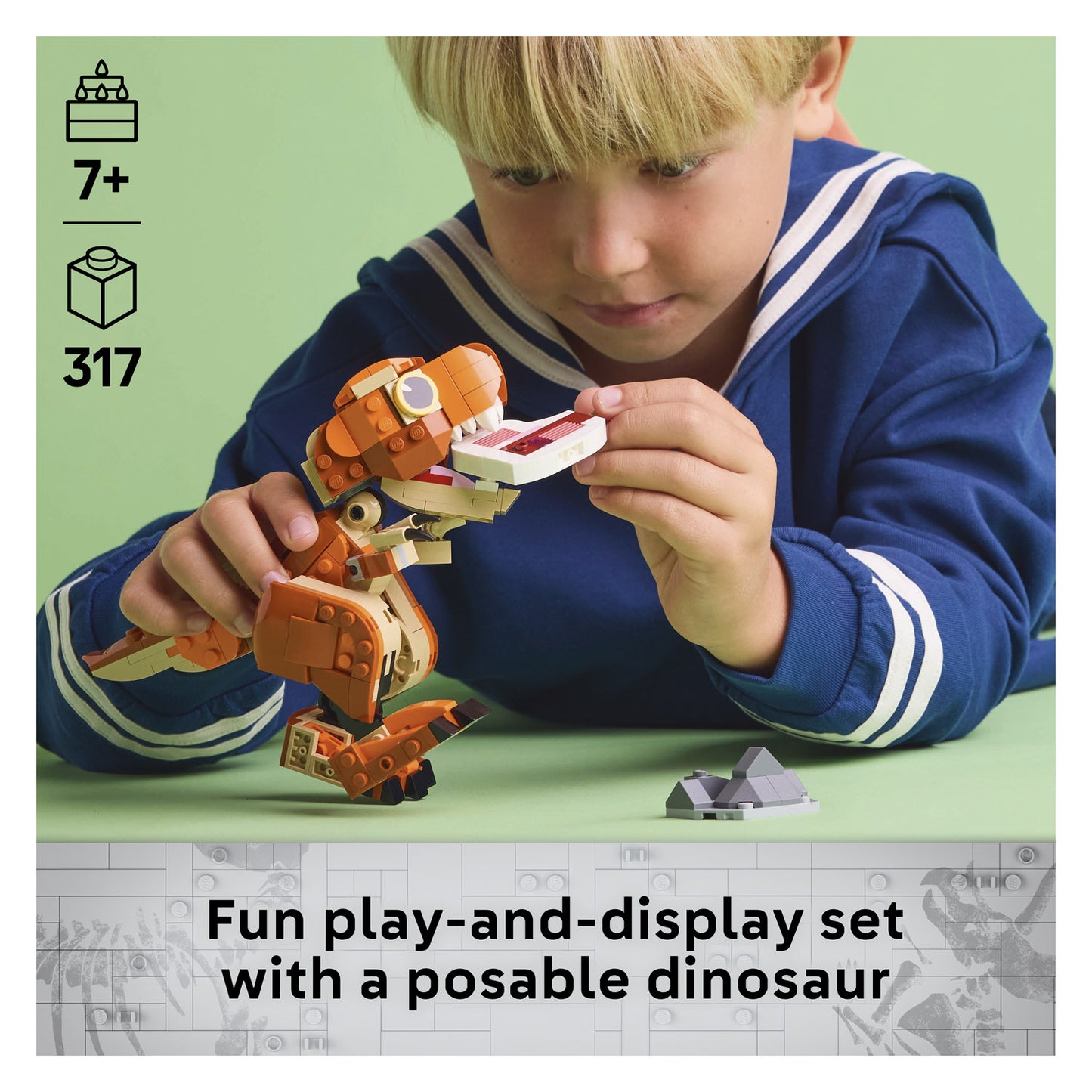 76967 LEGO Jurassic World Little Eatie: T. rex
