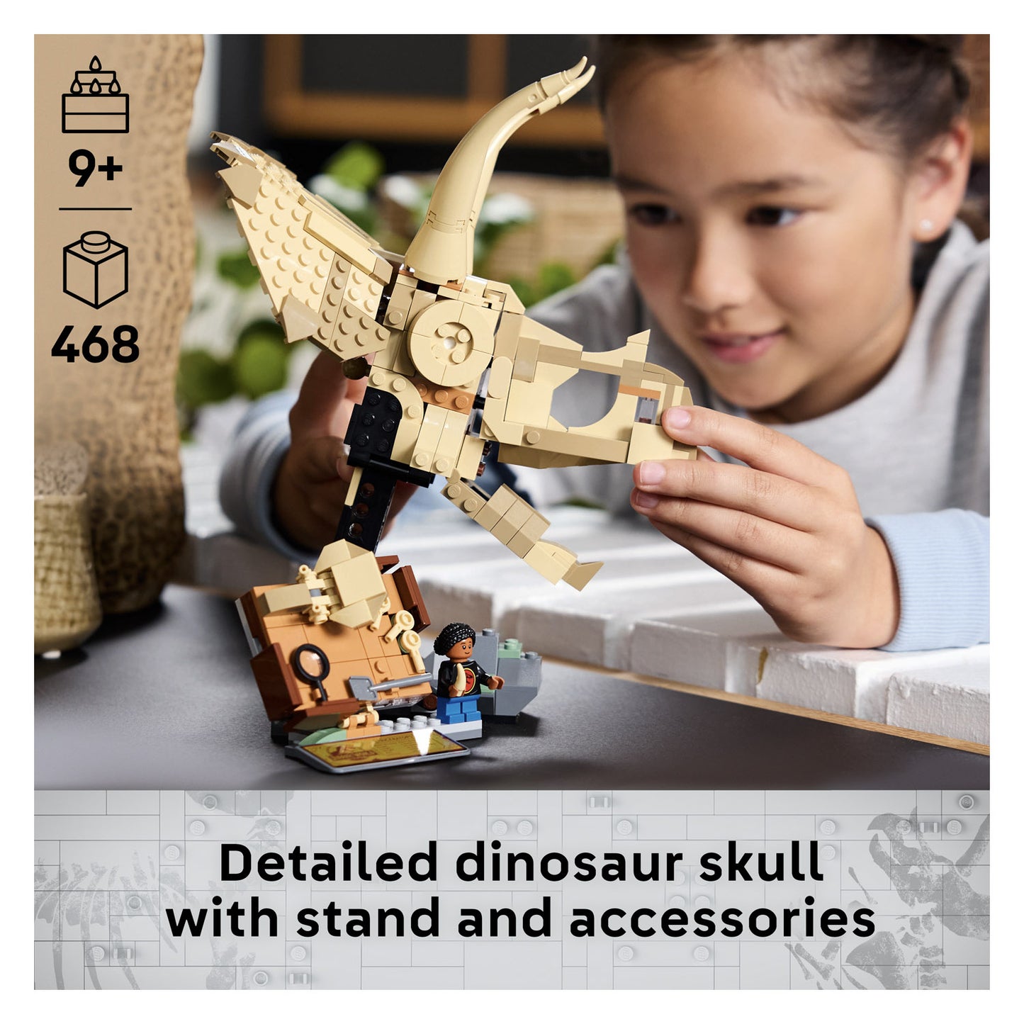 76969 LEGO Jurassic World Dinosaur Fossils: Triceratops Skull