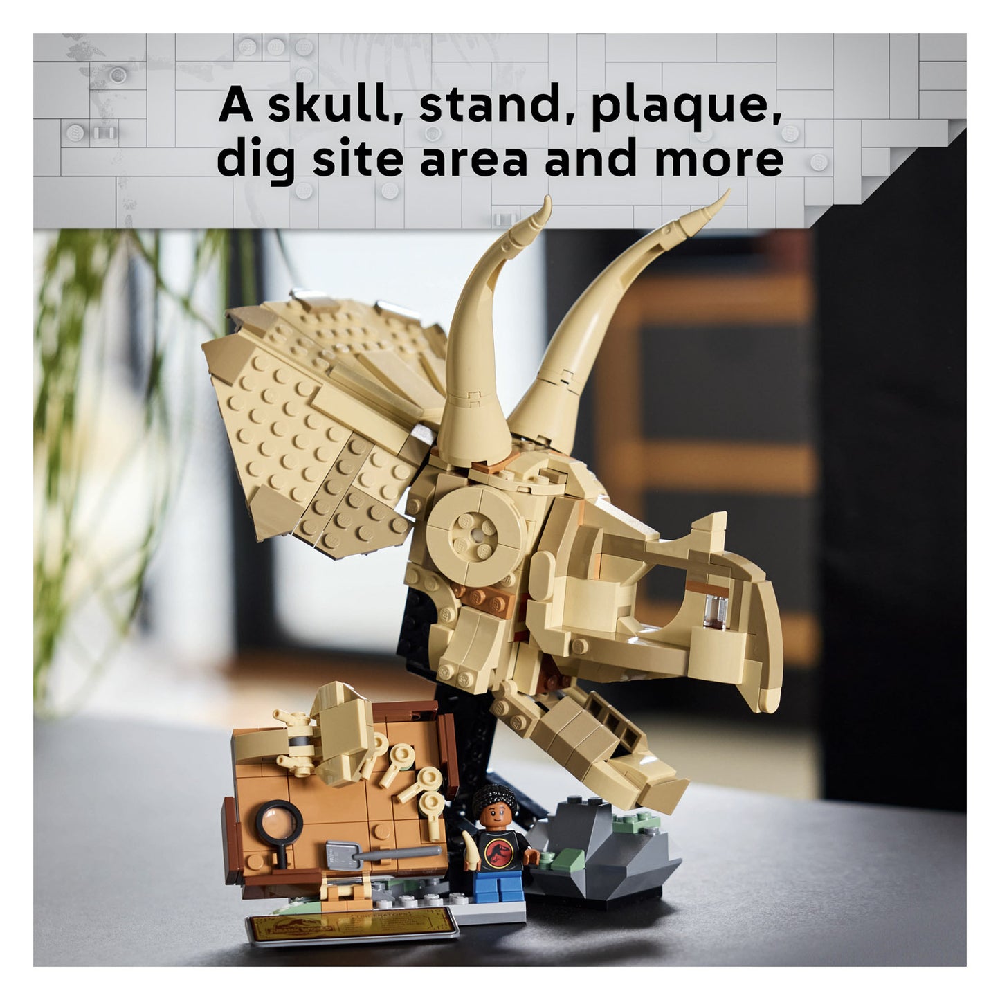 76969 LEGO Jurassic World Dinosaur Fossils: Triceratops Skull