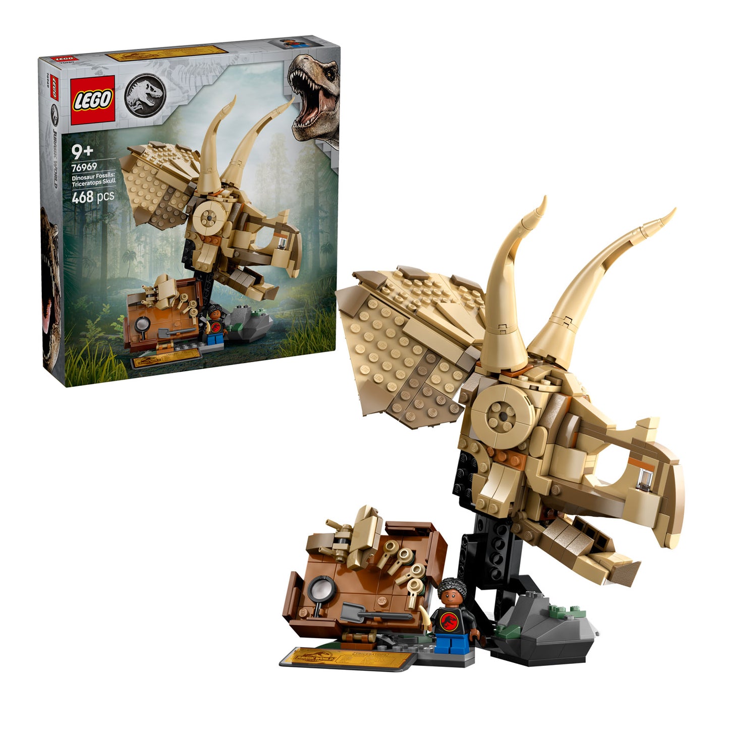 76969 LEGO Jurassic World Dinosaur Fossils: Triceratops Skull