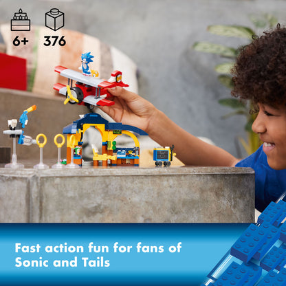 76991 LEGO Sonic Tails' Workshop and Tornado Plane