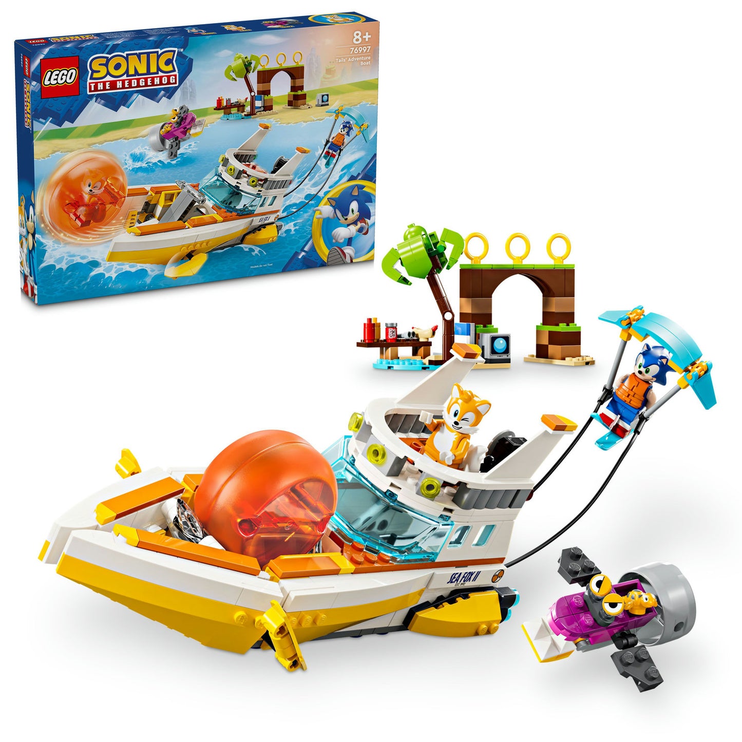 76997 Tails' Adventure Boat