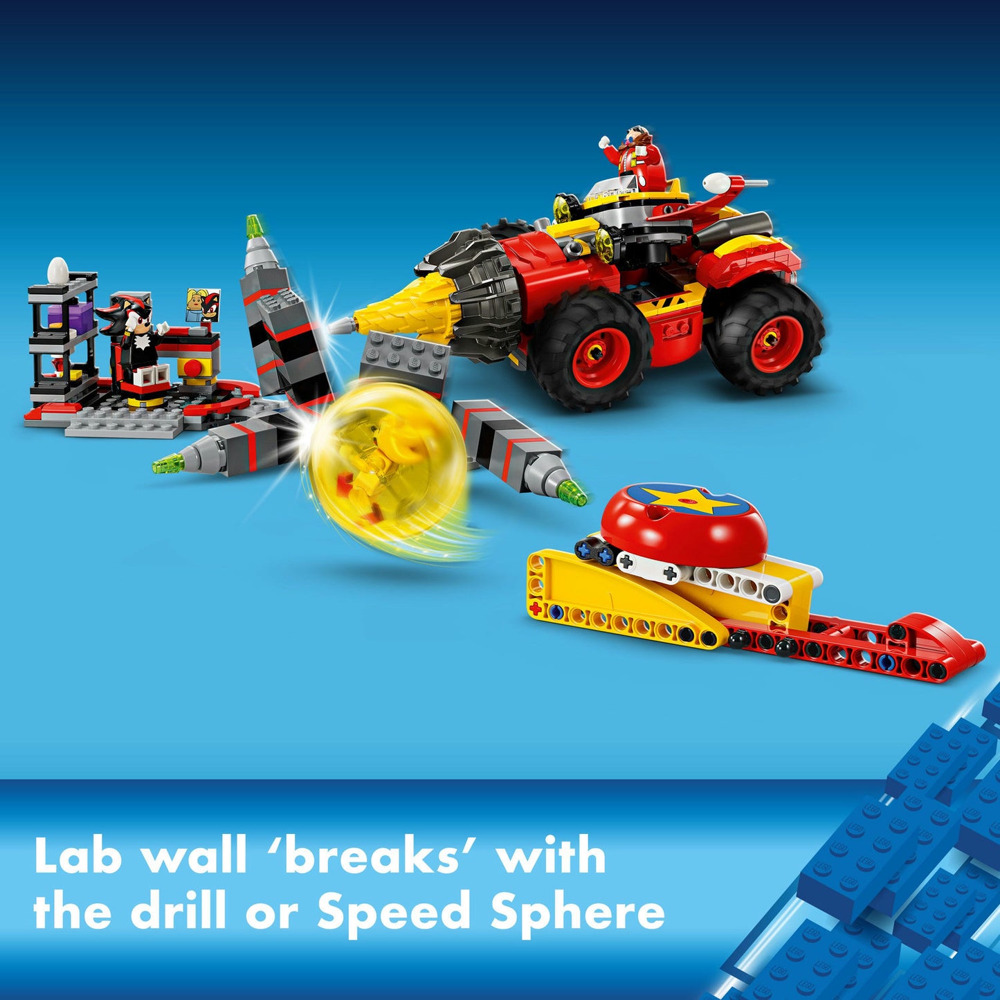 76999 Super Sonic vs. Egg Drillster