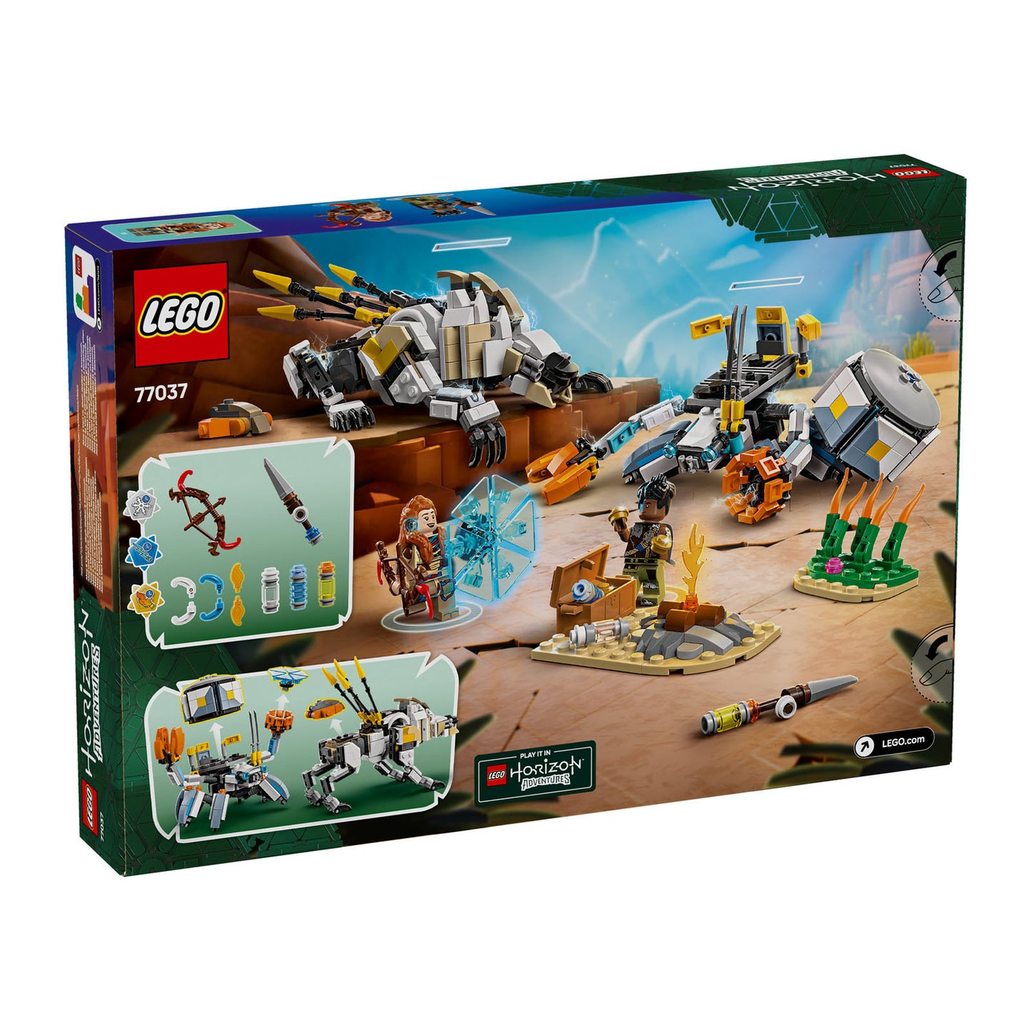 77037 LEGO Horizon Adventures Aloy & Varl vs. Shell-Walker & Sawtooth Toy