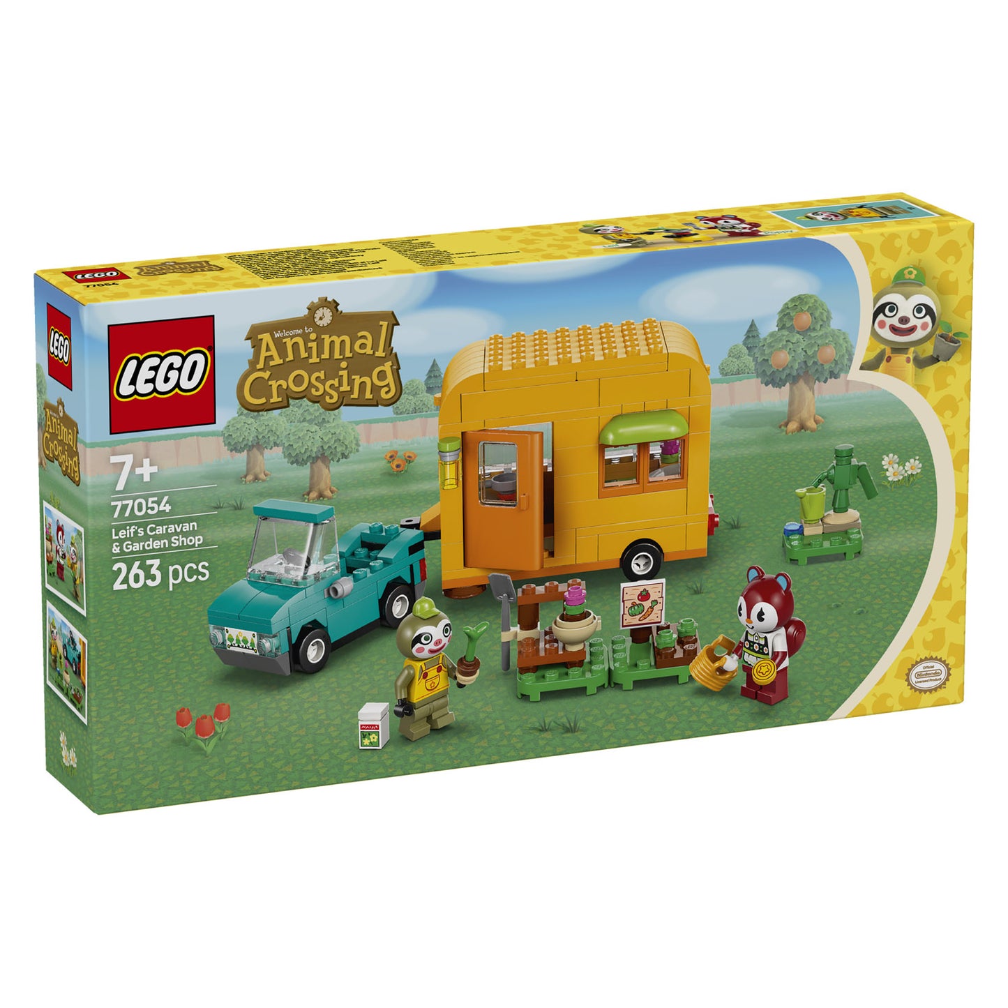 77054 LEGO Animal Crossing Leif's Caravan & Garden Shop