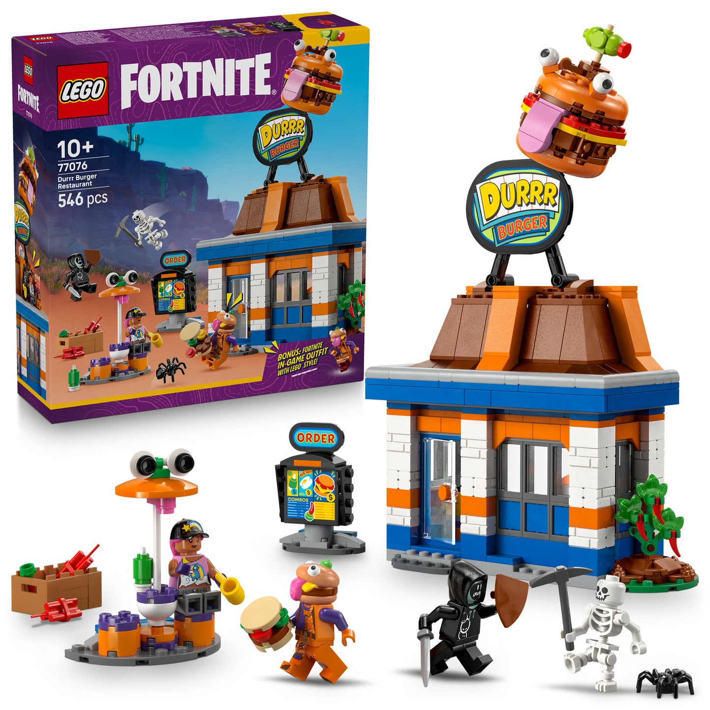 77076 LEGO Fortnite Durrr Burger Restaurant