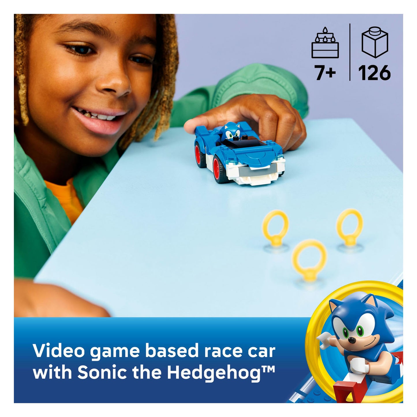 77117 LEGO Sonic Sonic: Speedster Lightning