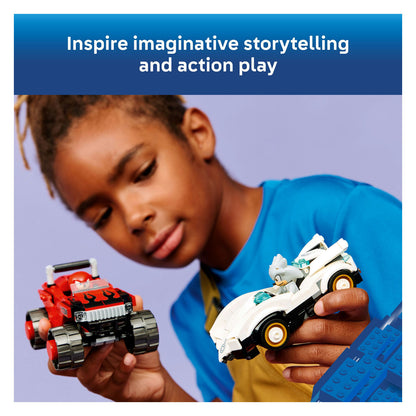 77118 LEGO Sonic Silver's Car vs. Knuckles' Monster Truck