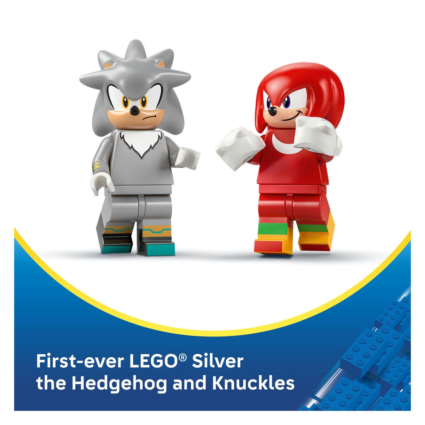 77118 LEGO Sonic Silver's Car vs. Knuckles' Monster Truck